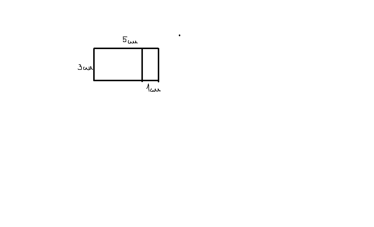 От прямоугольника отрезали квадрат со стороной 3